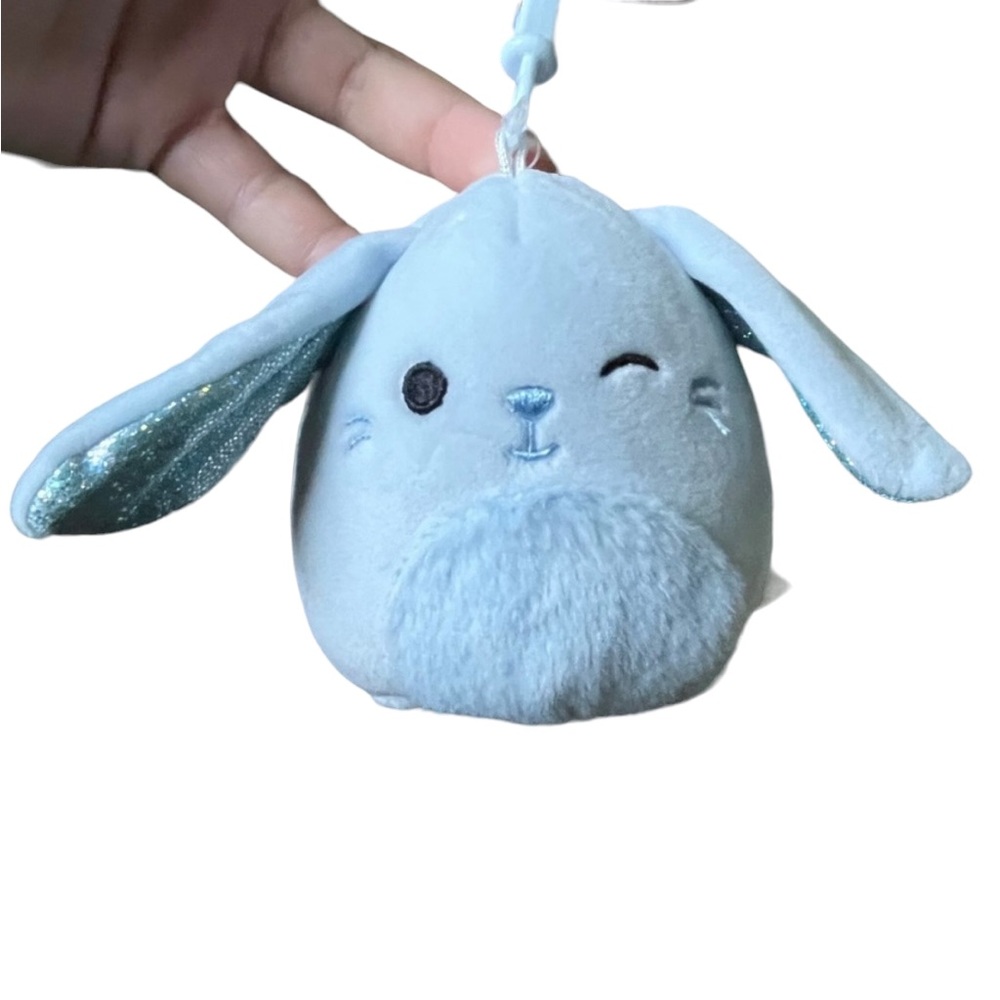 Bastian the Bunny Squishmallow Clip